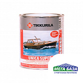 Лак полуглянцевый износостойкий уретано-алкидный TIKKURILA UNICA SUPER 0,9 л
