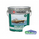 Лак полуматовый износостойкий уретано-алкидный TIKKURILA UNICA SUPER 2,7 л