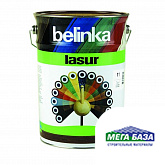 Защитно-декоративная пропитка для древесины BELINKA LASUR цвет тик 2,5 л